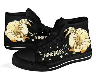 Ninetales Sneakers High Top Shoes Gift Idea - Monsterry