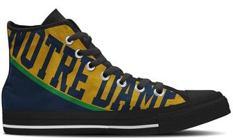 Notre Dame Fi High Top Shoes Sneakers - Monsterry