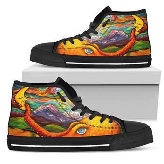Octopi Port Angeles by Tocher High Top Shoes - Monsterry DE