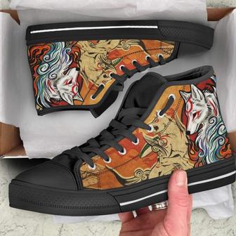 Okami Fox High Top Shoes | Favorety