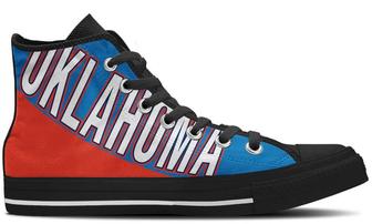Oklahoma Tn High Top Shoes Sneakers - Monsterry