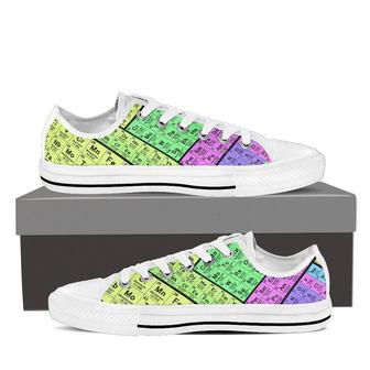 Periodic Table -Clearance High Top Shoes Sneakers - Monsterry AU