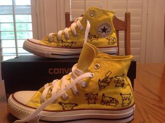 Pikachu High Top Shoes | Favorety