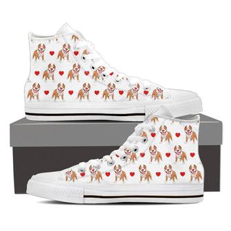 Pit Bull Love High Top Shoes Sneakers - Monsterry DE