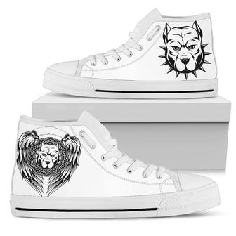 Pitbull Wings High Top Shoes - Monsterry AU
