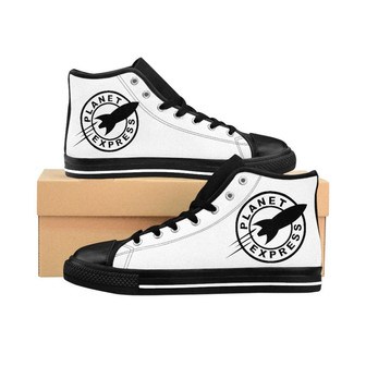 Planet Express, Men'S High Top Sneakers, High Top Shoes - Monsterry