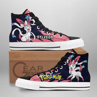 Pokemon Sylveon High Top Shoes Custom Anime Sneakers | Favorety UK