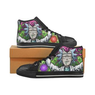 Rick and Morty High Top Shoes for Kid | Favorety CA