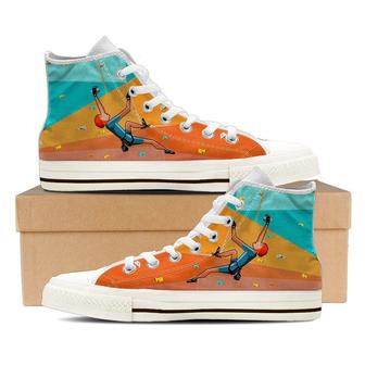 Rock Climbing High Top Shoes Sneakers - Monsterry UK