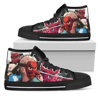 Sakonji Sneakers Demon Slayer High Top Shoes Anime Fan High Top Shoes | Favorety CA