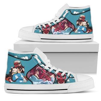 Sakonji Sneakers Demon Slayer High Top Shoes Anime Fan High Top Shoes | Favorety DE