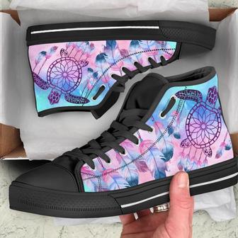 Sea Turtle Dream Catcher High Top Shoes - Monsterry AU