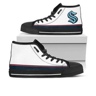 Seattle Kraken High Top Shoes Away Style | Favorety CA