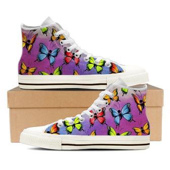 Semicolon High Top Shoes Sneakers - Monsterry CA