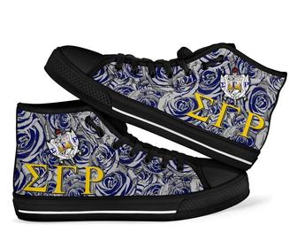 Sigma Gamma Rho Rose High Top Shoes - Monsterry CA