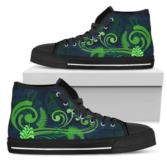 Silver Fern High Top Shoes Green - Monsterry AU