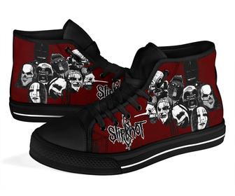 Slipknot S Sneakers Rock Band Fan High Top Shoes High Top Shoes | Favorety