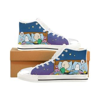 Snoopy Sleep High Top Shoes for Kid | Favorety UK