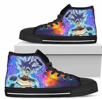 Songoku Vs Vegeta High Top Shoes Sneakers Fan Dragon Ball High Top Shoes | Favorety