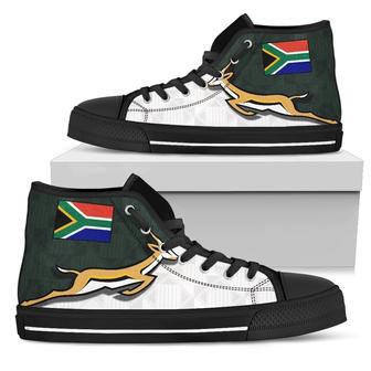 South Africa Springboks Forever High Top Shoes - Monsterry DE