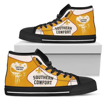 Southern Comfort Sneakers Whiskey High Top Shoes - Monsterry UK