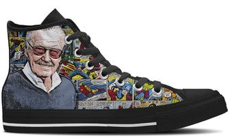 Stan Lee High Tops Canvas Shoes - Monsterry AU