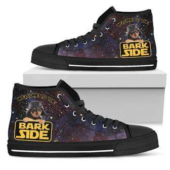 Star Paws Dachshund High Top Shoes - Monsterry
