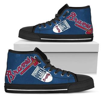 Straight Outta Atlanta Braves High Top Shoes | Favorety