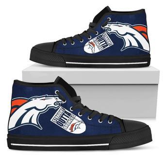 Straight Outta Denver Broncos High Top Shoes | Favorety CA