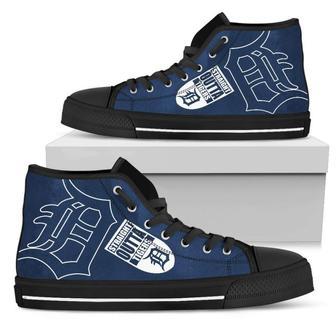 Straight Outta Detroit Tigers High Top Shoes | Favorety AU