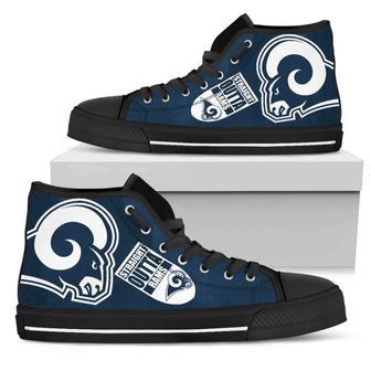 Straight Outta Los Angeles Rams High Top Shoes | Favorety AU