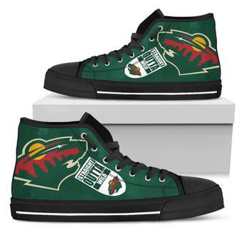 Straight Outta Minnesota Wild High Top Shoes | Favorety UK