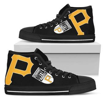 Straight Outta Pittsburgh Pirates High Top Shoes | Favorety