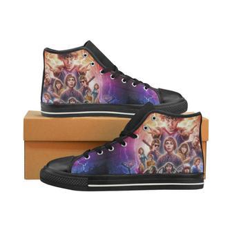 Stranger Things Men’s High Top Shoes | Favorety