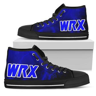 Subaru Wrx Thunder High Top Shoes Blue | Favorety CA