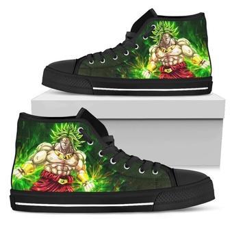 Super Broly Dragon Ball Sneakers High Top Shoes High Top Shoes | Favorety AU