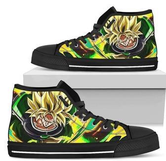 Super Broly Sneakers High Top Shoes Dragon Ball Fan Fan High Top Shoes | Favorety CA