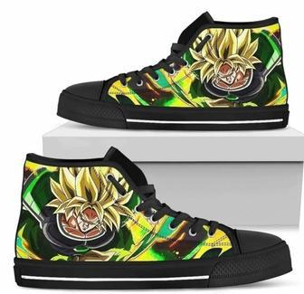 Super Broly Sneakers High Top Shoes Dragon Ball Fan Fan High Top Shoes | Favorety DE