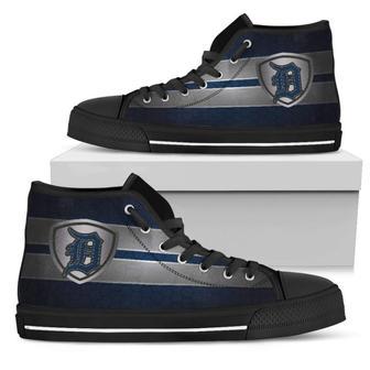 The Shield Detroit Tigers High Top Shoes | Favorety DE