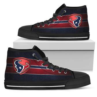 The Shield Houston Texans High Top Shoes | Favorety