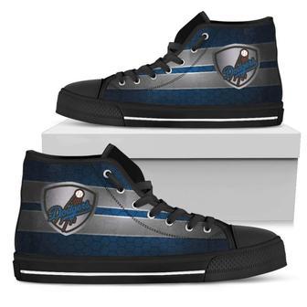 The Shield Los Angeles Dodgers High Top Shoes | Favorety AU