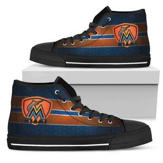 The Shield Miami Marlins High Top Shoes | Favorety AU