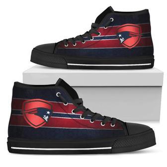 The Shield New England Patriots High Top Shoes | Favorety UK