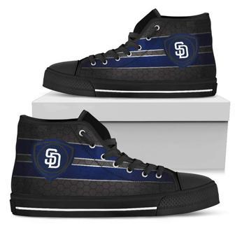 The Shield San Diego Padres High Top Shoes | Favorety AU