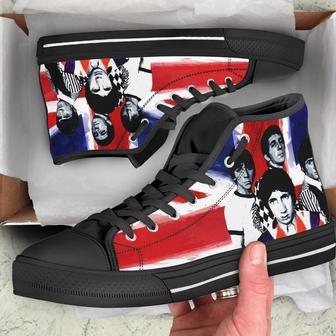 The Who Band Sneakers High Top Shoes For Music Fan | Favorety