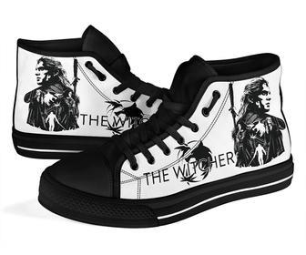 The Witcher Sneakers Movies High Top Shoes Fan High Top Shoes | Favorety