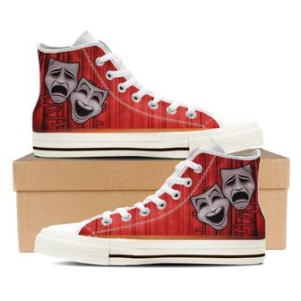 Theater Lovers -Clearance High Top Shoes Sneakers - Monsterry