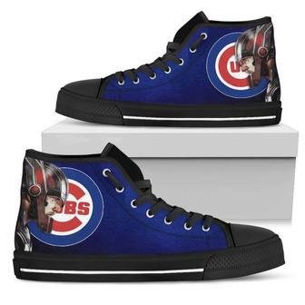 Thor Head Beside Chicago Cubs High Top Shoes | Favorety