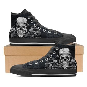 Truck Driver High Top Shoes Sneakers - Monsterry CA
