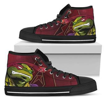 Turtle Arizona Diamondbacks Ninja High Top Shoes | Favorety AU